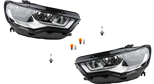 Johns, passend für Audi A6 Scheinwerfer 4G 04/11-08/14 H15 + Leuchtmit. Set links rech.