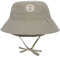 LÄSSIG Baby Kinder Fischerhut Sonnenhut Strandhut Kinderhut Atmungsaktiv Sonnenschutz UV-Schutz 80/Sun Protection Fishing Hat olive, 3-6 Monate, Größe: 43/45
