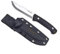 Harnds Forester Full Tang Couteau Fixe avec Lame Sandvik 14C28N (G10 Handle+Kydex Fourreau)