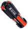PingYanXing Screwdriver Multi Tool with Torch 8 in 1 Multifunction Screwdriver Practical Screwdriver Tool Set for General DIY Maintenance and Nightwork Repair