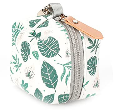 Fulenyi Schnullerbox, Schnullertasche mit Schnullerkette und Schnulleraufbewahrung Box für 2 Schnullern, Schnullerhalter für Reisen und Zuhause