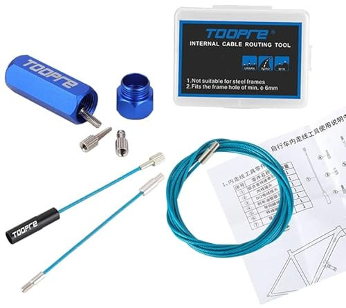 Internal Cable Routing Kit Bicycles Internal Cable Routing Tool Bike Hydraulic Inner Magnetic Wire Guide Tool Install Brake Shift Cable Bicycles Internal Cable Routing Tool Brake Cable Shift Cable