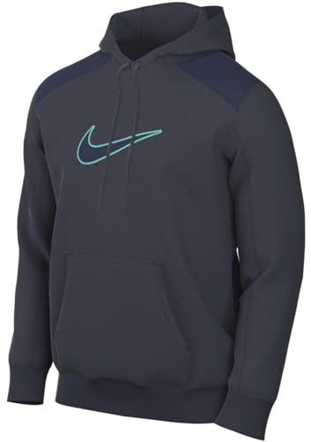Nike Herren Sp FLC Kapuzenpullover, Dunkelblau, S EU
