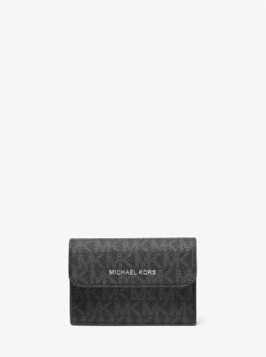 Michael Kors Cooper Logo Akkordeon Kartenetui, Schwarz, Modern
