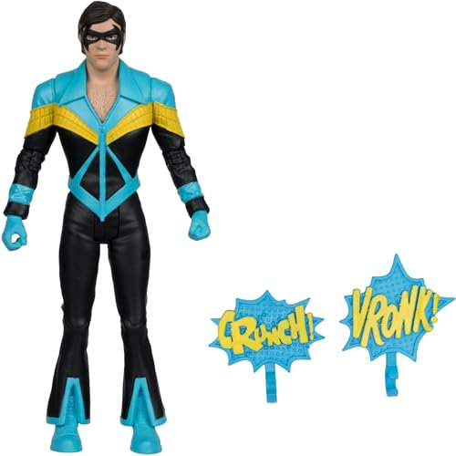 McFarlane Toys - Figurine DC Retro Nightwing (Batman 66' Comic) 15,2 cm