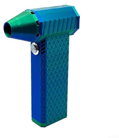 EasyByMall Ventilatore turbo violento, potente ventilatore industriale con motore brushless, 110000 giri/min, ventilatore violento ad alta velocità per esterni, per la pulizia