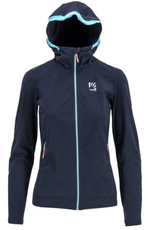 KARPOS Damen Easyfr. W F-z Jacke, SKY CAPTAIN/BLUE ATOLL, XXL