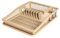 Urban Living Sonoma Geschirrkorb mit Tablett, 38,5 x 31 x 8 cm, Dune, Beige