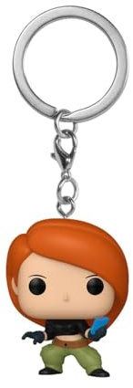 Funko Pop! Keychain: Kim Possible - Kim - Mini-Figurine en Vinyle à Collectionner Porte-clés Fantaisie - Cadeau de Noël - Idée de Cadeau - Produits Officiels - TV Fans - Mini-Figurine
