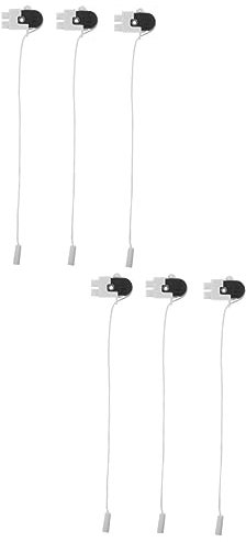 ARTIBETTER Lampe Schnur 2 Sätze Schalter Ziehen Badezimmer-zugschnur Kronleuchter Zugkette Toilettenlicht-zugschnur Zug Zugschnur-licht Badezimmer Vintage Lampenfassung Außenlicht Stk 3 Stück * 2