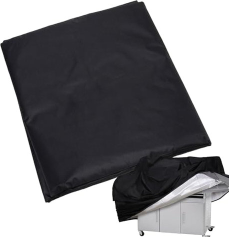 Copertura protettiva per barbecue da esterni, impermeabile, con tasca laterale, perfetta per casa, campeggio, barbecue e riunioni di famiglia, da cucina per barbecue