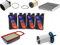 AOQ - Kit tagliando 5 FILTRI COMPATIBILE CON FIAT 500X 1.3 MULTIJET DIESEL, (312), EURO6 CON 4 LITRI LUBRIFICANTE 5W40 E FILTRO ABITACOLO AI CARBONI ATTIVI