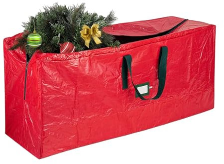 Bolsa Para Árbol De Navidad,Bolsa De Almacenamiento Arbol De Navidad,Grande Bolsas Almacenaje Arbol Navidad,Caja Grande Para Guardar Árbol De Navidad,Tela Oxford Bolsa Artificial Antihumedad Para Árbo