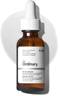 The Ordinary GF 15% Solution, Anti-Aging Formula for Visible Skin & Wrinkle Repair, 1 Fl Oz