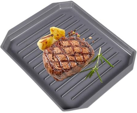Microwave Bacon Tray - Heat-Resistant Bacon Cooker, Grease Draining Grill | Non-Stick Bacon Cooking Plate, Fast & Safee Microwave Grill, Multipurpose Cooking Tray For Sausages, Vegetables, Meat, Fruit