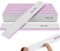 Lima de Uñas Profesional,12 PCS Lima De Uñas 100/180 Grit Limas para Uñas de Doble Cara Set Gel Acrílico Lima Grano Lavable Taco Pulidor para Uñas Acrílicas Naturales Nail File