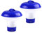 Event Decor Shop Lot de 2 tablettes de chlore flottantes multifonctions pour piscine, jacuzzi et spa pour assainissement et traitement chimique