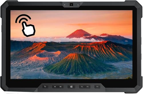 Dell Latitude 7212 Rugged Extreme Tablet Laptop, 11,6 Zoll FHD, Militärcomputer mit Touchscreen, Intel Core i7-8650, 16 GB RAM, 256 GB SSD, Keine Tastatur, Windows 11 Pro (Generalüberholt)