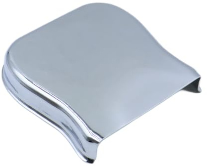 SYLEN Vintage Ashtray Tele Bridge Cover, Chrome Plated Replacement for Vintage Telecaster