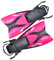Aqualung - Flame Kinderflosse Junior Flossen (pink transparent, 33-36)