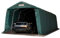 Garagenzelt Carport 3,3 x 8,4 m in dunkelgrün Unterstand Lagerzelt PVC 800 N Plane und Stabiler Stahlrohrkonstruktion