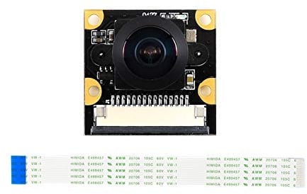 Waveshare IMX219-160 Camera for Raspberry Pi 5/Pi 4/CM5/CM4/Pi Zero (Require Additional FPC Cable, Not Included), 8MP, FOV 160°, Also for Jetson Nano/RDK X3/VisionFive2 Motherboards
