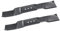 SECURA Jeu de lames (mulching) compatible avec Husqvarna Rider R112 C 967178401 Tracteur de pelouse