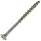 Spanplattenschrauben Edelstahl A2-6x80 mm, 100 Stück mit Teilgewinde, rostfrei, Torx, Senkkopf, ETA Zulassung, Edelstahlschrauben TX25