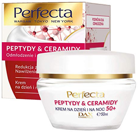 Perfecta Peptide I Ceramidy Tages- und Nachtcreme 50+
