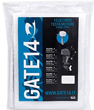 GATE 14 Außenborder Abdeckung Wasserdicht Anti-UV Polyester Motorabdeckung Größe XS