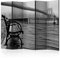 murando Raumteiler Foto Paravent Landschaft 225x172 cm beidseitig auf Vlies-Leinwand Bedruckt Trennwand Spanische Wand Sichtschutz Raumtrenner Design Brücke Brooklyn New York c-B-0041-z-c