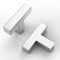 Astrée 5 Pack 50mm Brushed Satin Nickel Drawer Knobs - Stainless Steel Cabinet Handles for Kitchen, Cupboard, Door, Dresser