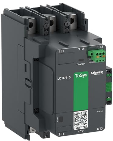 Schneider Electric TeSys F LC1G225 Leistungsschütz / 100 → 250 V ac/dc Spule, 3 -polig 1 Schließer, 1 Öffner /