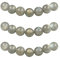 MJDCB Perlen zum Auffädeln 4mm 85 stück Labradorit Halbedelsteine Perlen mit Loch Natürliche Lose Runde Steinperlen für Herstellung Schmuck Armbänder Halsketten