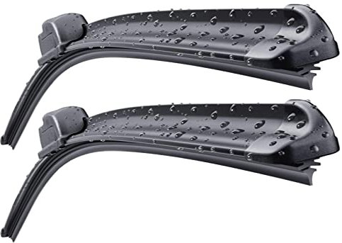 Juego de escobillas limpiaparabrisas compatibles con Mercedes Vito (638) de 1996 a 2003