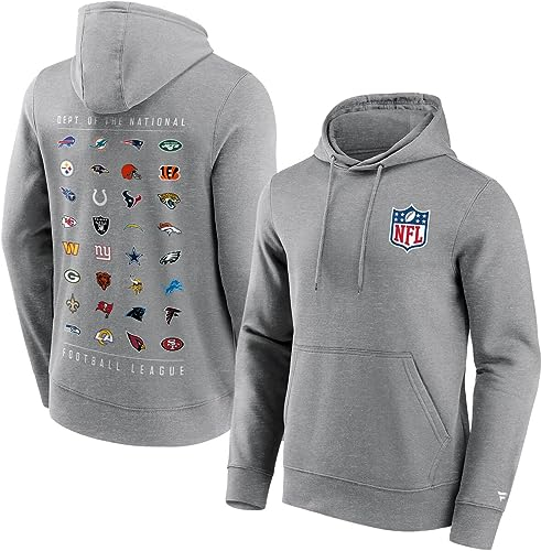 Fanatics NFL All Team Logo Männer Kapuzenpullover grau L