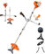 RURIS Rr242Bravo, Débroussailleuse Thermique, Orange