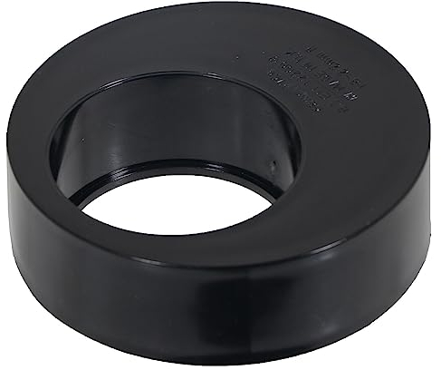 SPARES2GO Gutter Down Pipe Drain Adaptor 68mm Rain Water to 110mm Underground Drainage Reducer