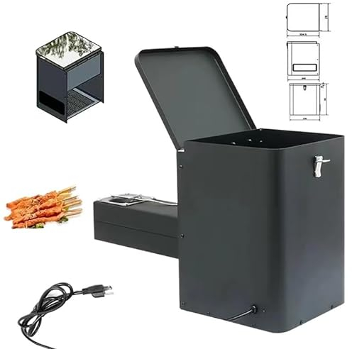 110V/220V Digitale Temperatur Controller Elektrische Holz Pellet Smoker Grill Teile Fütterung Box DIY BBQ Pellet Grills zubehör (Color : B, Size : 220V)