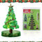 Magische Weihnachtsbaum,Magic Growing Christmas Tree,Magischer Papier Baum,DIY Kristall Baum,Mini-Weihnachtsbaum Weihnachten Geschenk für Jungen Mädchen (Weihnachtsbaum)