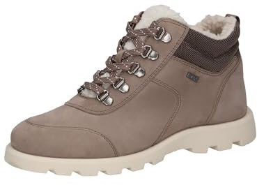 CAPRICE Damen Sneaker flach Gefüttert Bequem, Braun (Mud Comb), 40 EU