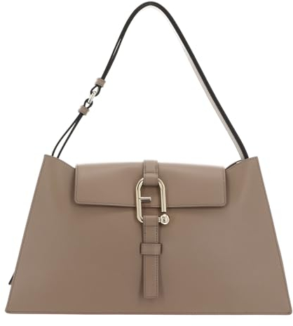 Furla Nuvola Shoulder Bag L Greige
