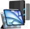 ZtotopCases Funda para iPad Air 11 Pulgadas M2 2024/M3 2025, Potente Magnética, Ultra Delgada y Ligera, Funda Protectora con Soporte Plegable y Auto Suspensión/Actividad, Negro
