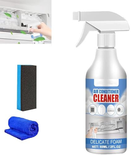 Air Conditioner Cleaner, Air Conditioner Foaming Cleaner, No Washing Air Conditioner Foaming Coil Cleaner Spray, Effective & Multi-function Fan Cleaner Spray, Multi Purpose Foam Cleaner (1Pcs)