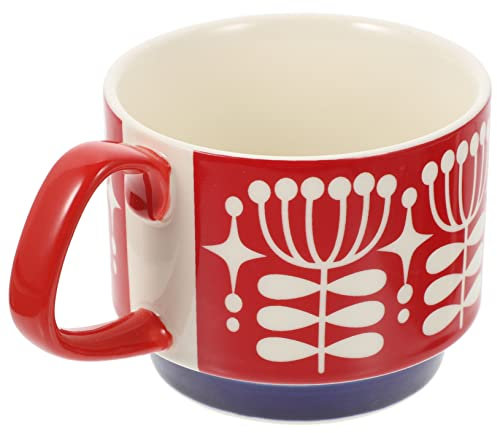 PHENOFICE Tasse À Café Empilable En Céramique Tasse À Expresso Pour Maison Et Bureau