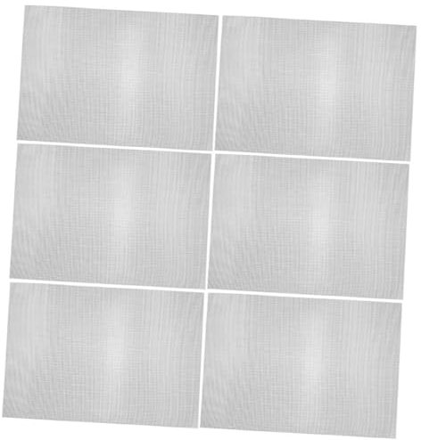 ANDRESLAD 6pcs Stainless Steel Mesh Fine Metal for Window Screen Garden DIY Ventilation Filter
