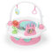 Bright Starts, Disney Prinzessinnen SuperSeat, lustiger Kindersitz für Babys zum Sitzen, Spielen & Essen, für Kinder von 4 Monaten bis 4 Jahren, Rosa