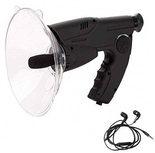 Microphone parabolique directionnel monoculaire X8, Oreille bionique, Longue Distance, télescope auditif pour Oiseaux, 200 M