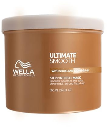 Wella Professionals Ultimate Smooth Hair Mask - Pflegende Haarkur Mit Squalan & Omega 9 - Für Trockenes, Stumpfes & Krauses Haar (500 ml)