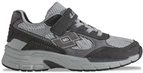 Lotto Stylecode: 2601280K FLOWTIV K Unisex Kids Sneakers I in kinderfußgerechter Passform I mit Elastik-Schnürung & Klettverschluss I bequem gepolsterte Schaftkante